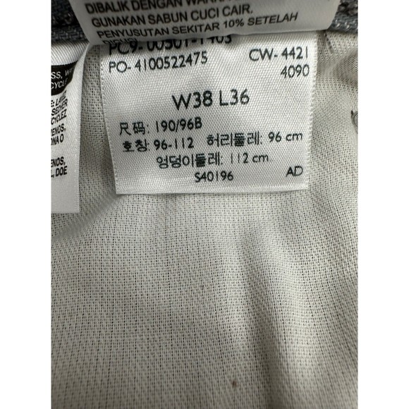 Levi Strauss 501 Size 38x33 Gray Pristine conditio gray clean see notes - Picture 9 of 10